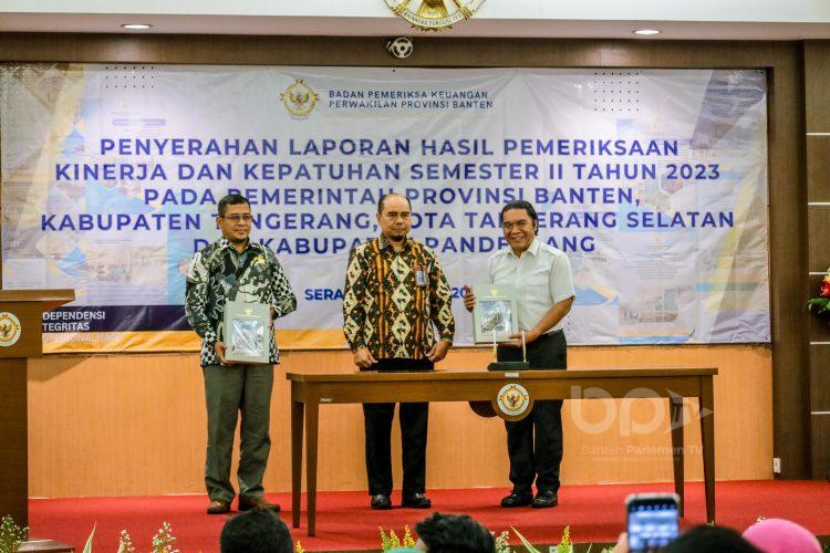 Penyerahan LHP BPK Provinsi Banten